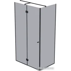Душевой уголок Benetto BEN-103_BL_T 120x90x220 (тонированное стекло/черный)