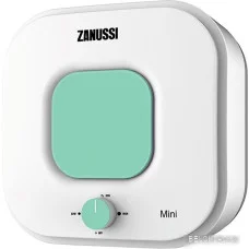 Накопительный электрический водонагреватель под мойку Zanussi ZWH/S 15 Mini U (зеленый)