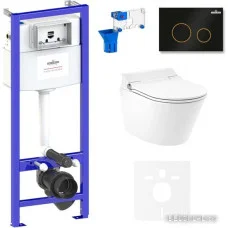 Унитаз подвесной Lavinia Boho Smart V-Clean 7 в 1 87561198