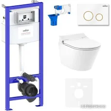 Унитаз подвесной Lavinia Boho Smart V-Clean 7 в 1 87561199