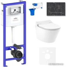 Унитаз подвесной Lavinia Boho Smart V-Clean 7 в 1 87561200