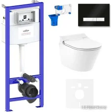 Унитаз подвесной Lavinia Boho Smart V-Clean 7 в 1 87561193