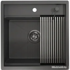 Кухонная мойка Granula KS-5051 (графит матовый)
