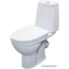 Унитаз Sanita Марс WC.CC/Mars/2-DM.Rim/WHT.G/S1 (с сиденьем)
