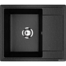 Кухонная мойка Practik PR-M 575-004 (черный оникс)