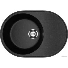 Кухонная мойка Practik PR-M 610-004 (черный оникс)