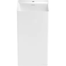 Умывальник Wellsee Pure BY Wellsee 230714000 (отдельностоящий, с отверстием под смеситель, глянцевый белый)