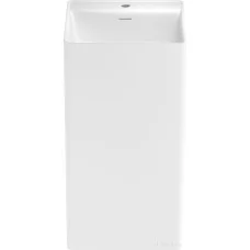 Умывальник Wellsee Pure BY Wellsee 230715000 (отдельностоящий, с отверстием под смеситель, матовый белый)