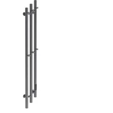 Полотенцесушитель Маргроид Ferrum Inaro 3 Cascade СНШ 120*6*12 Графит, скрытого монтажа, таймер справа